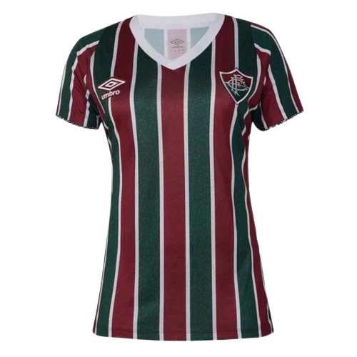 Camisa Fluminense Feminina Home 24/25 - Vinho e Verde | Torcedor