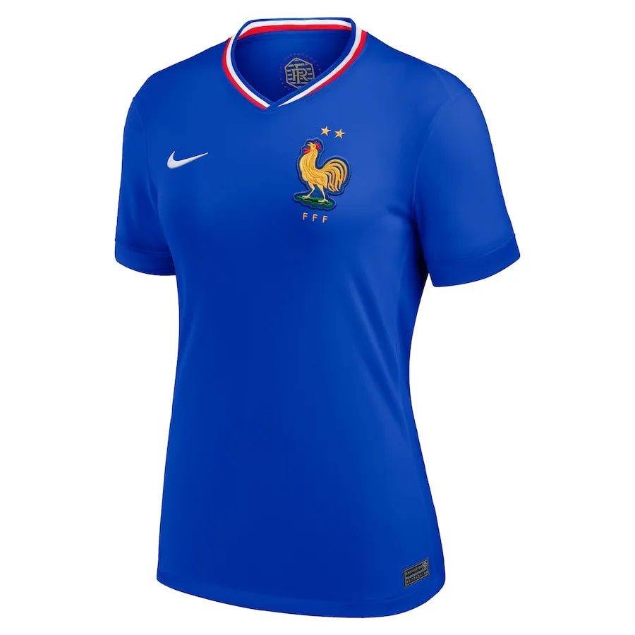 Camisa França Feminina Home 2024 - Azul | Torcedor