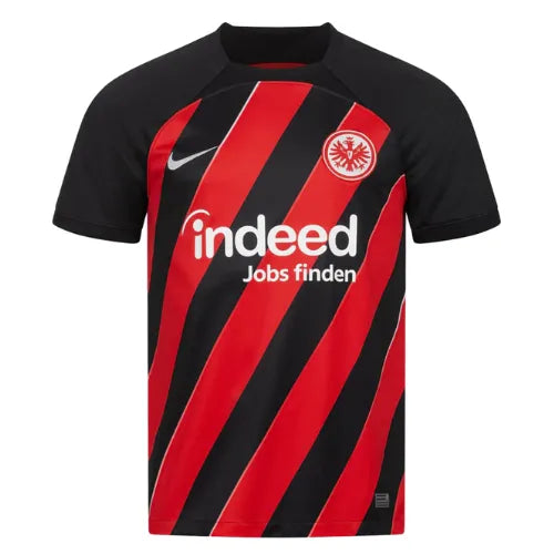 Camisa Eintracht Frankfurt Home 23/24 - Vermelha e Preta | Torcedor