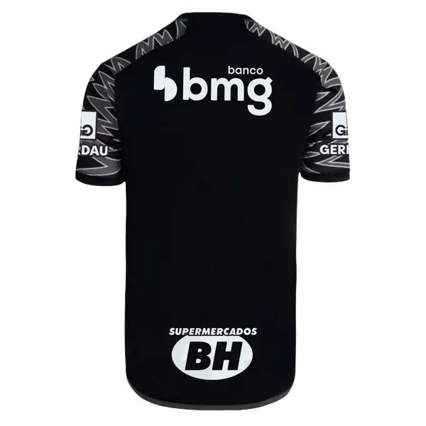 Camisa Atlético Mineiro Third 24/25 - Preta - C/ Patrocínio | Torcedor