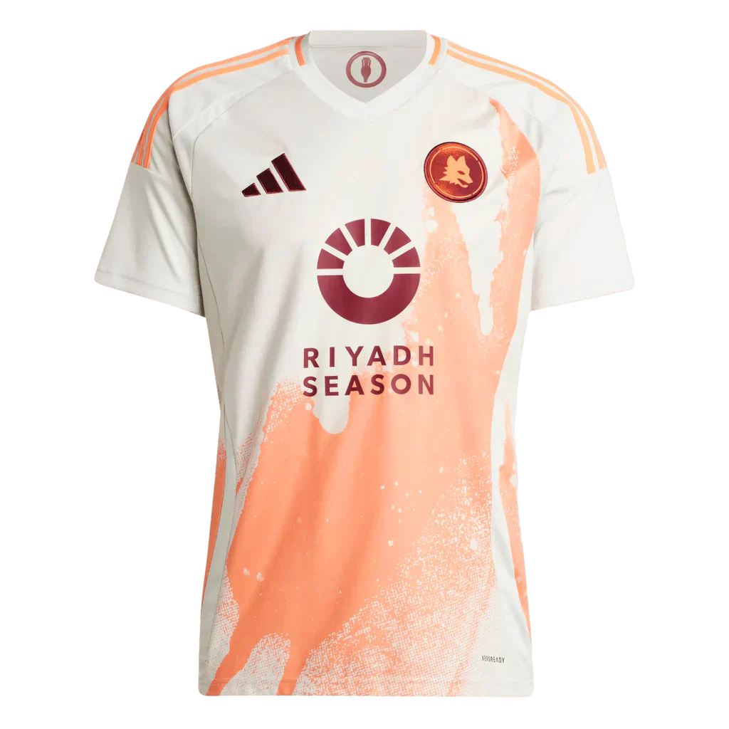 Camisa Roma Away 24/25 - Branca | Torcedor