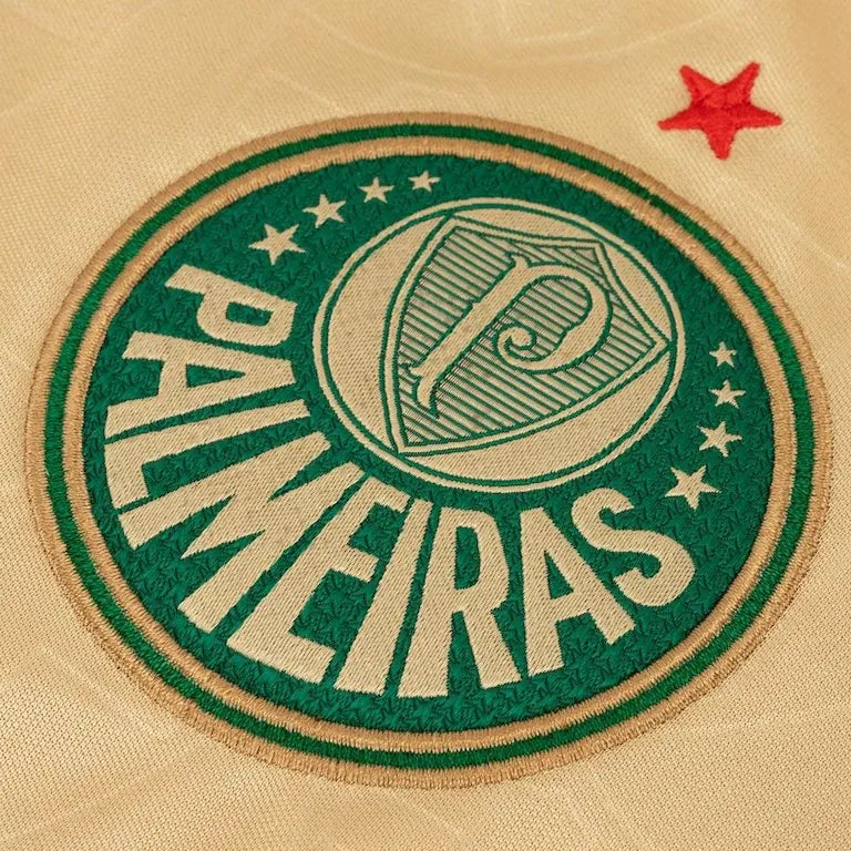 Camisa Palmeiras Feminina Third 24/25 - Dourada | Torcedor