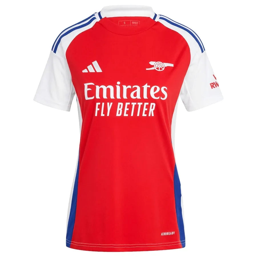 Camisa Arsenal Feminina Home 24/25 - Vermelha | Torcedor