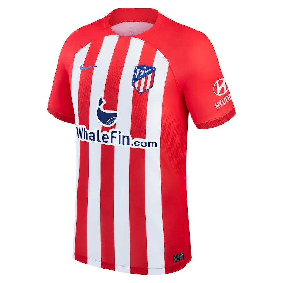 Camisa Atlético de Madrid Home 23/24 - Branca e Vermelha | Torcedor