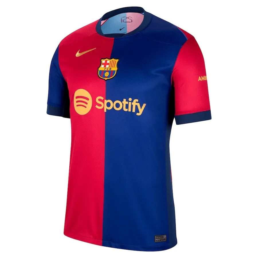 Camisa Barcelona Home 24/25 - Azul e Vermelha | Torcedor