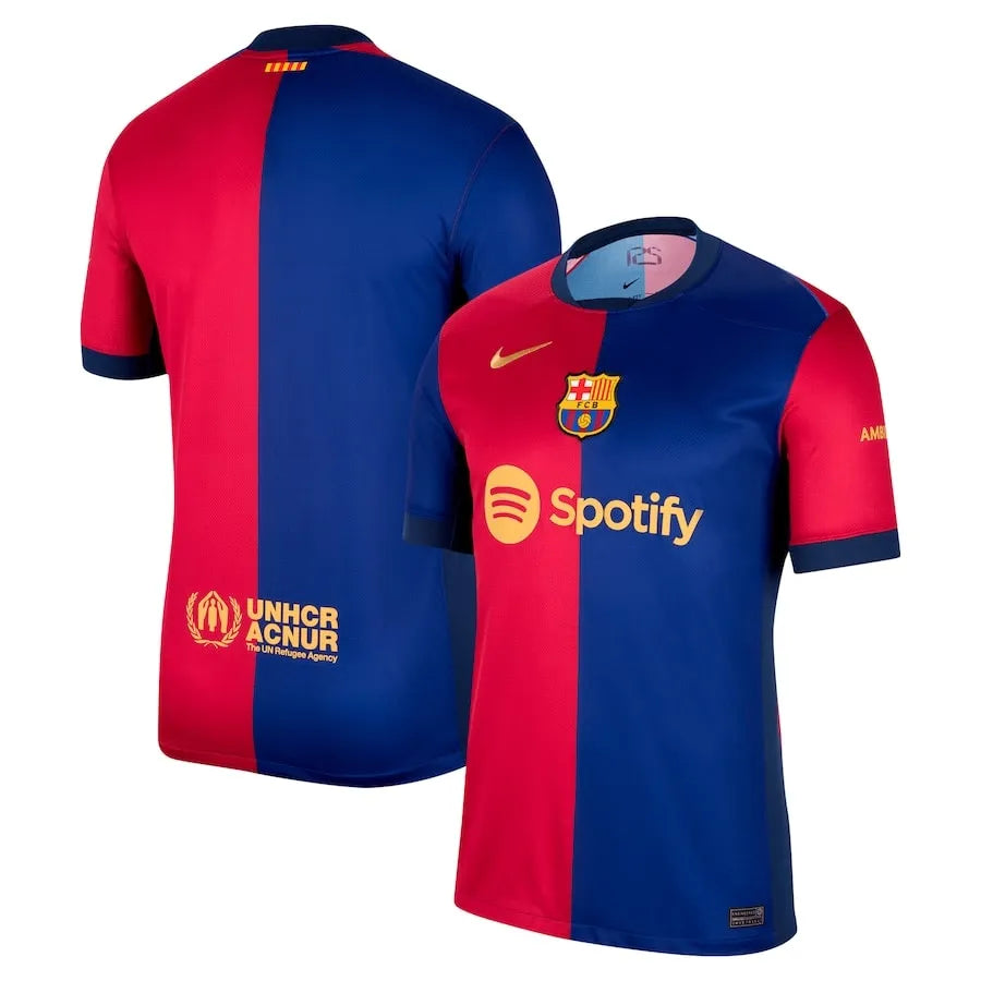 Camisa Barcelona Home 24/25 - Azul e Vermelha | Torcedor