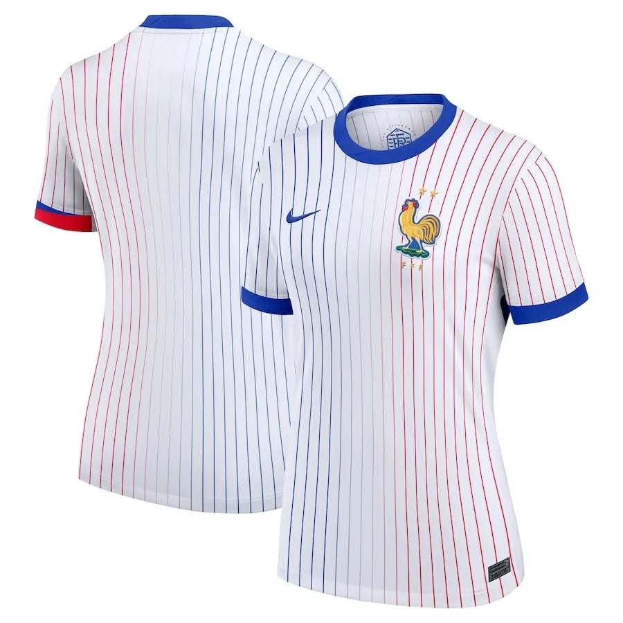 Camisa França Feminina Away 2024 - Branca | Torcedor