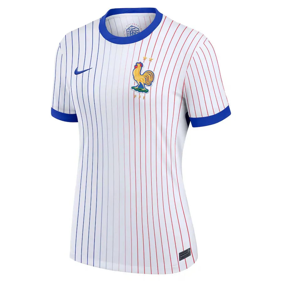 Camisa França Feminina Away 2024 - Branca | Torcedor