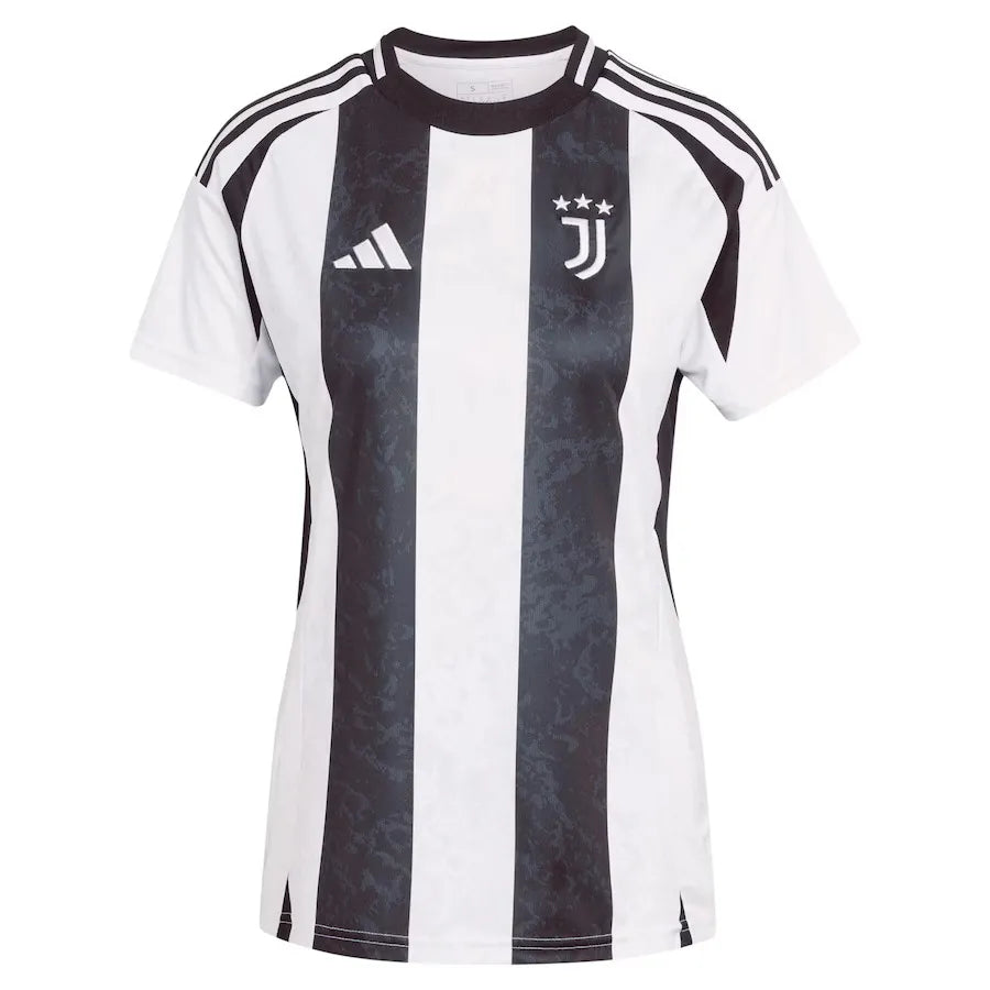 Camisa Juventus Feminina Home 24/25 - Branca e Preta | Torcedor