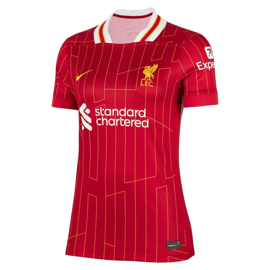 Camisa Liverpool Feminina Home 24/25 - Vermelha | Torcedor