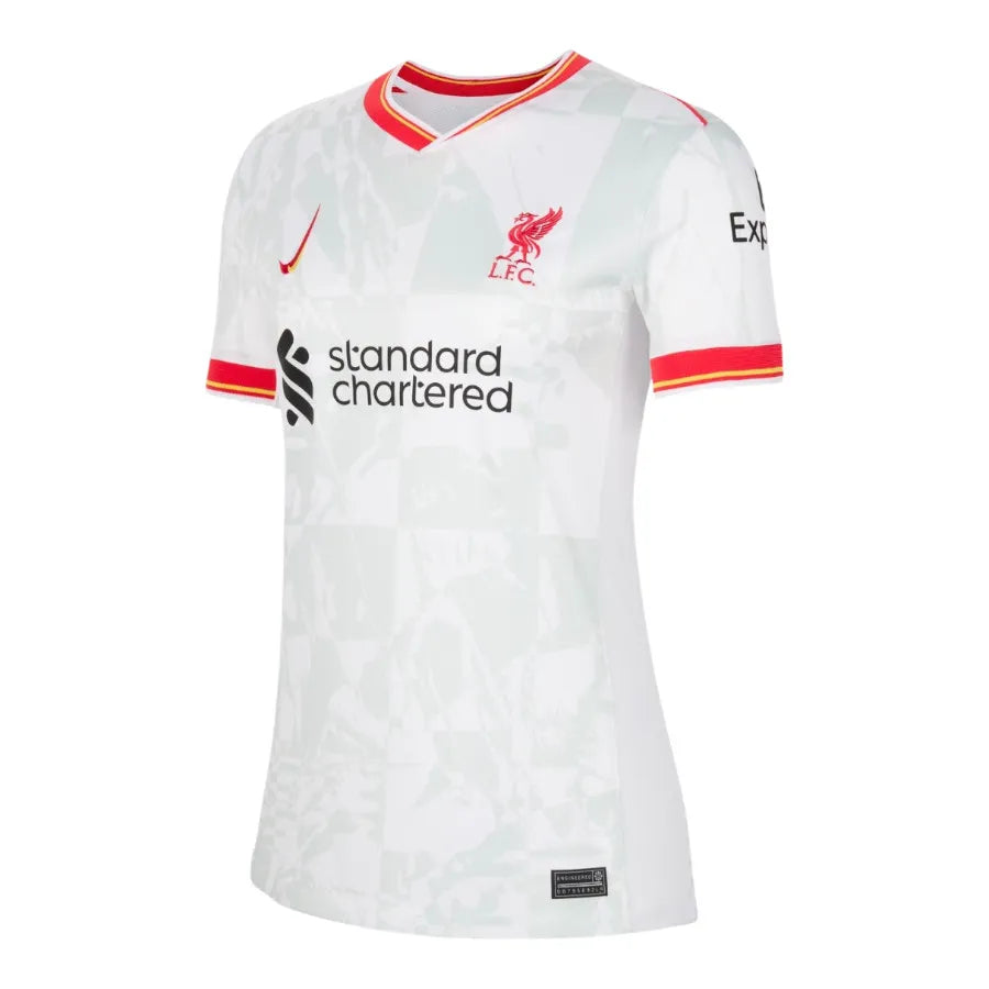 Camisa Liverpool Feminina Third 24/25 - Branca | Torcedor