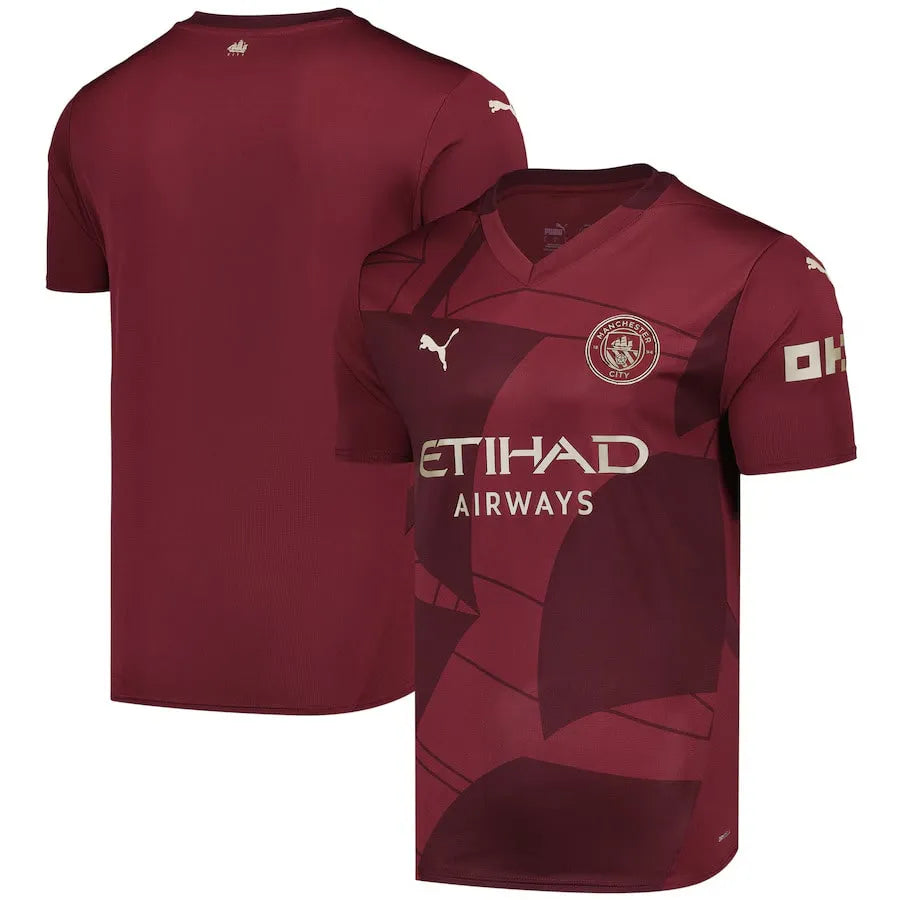 Camisa Manchester City Third 24/25 - Vermelha | Torcedor