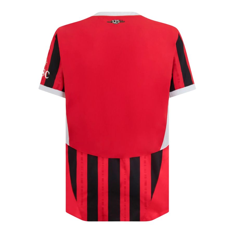 Camisa Milan Home 24/25 - Preta e Vermelha | Torcedor