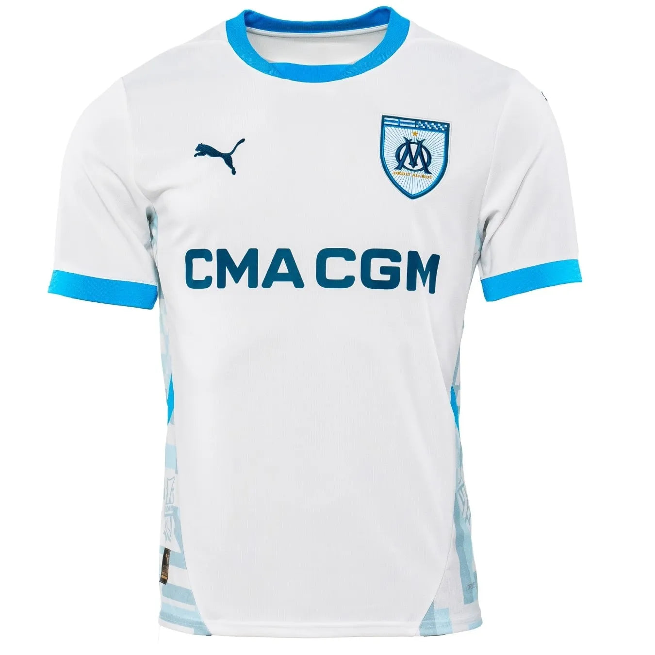 Camisa Olympique de Marseille Home 24/25 - Branca | Torcedor