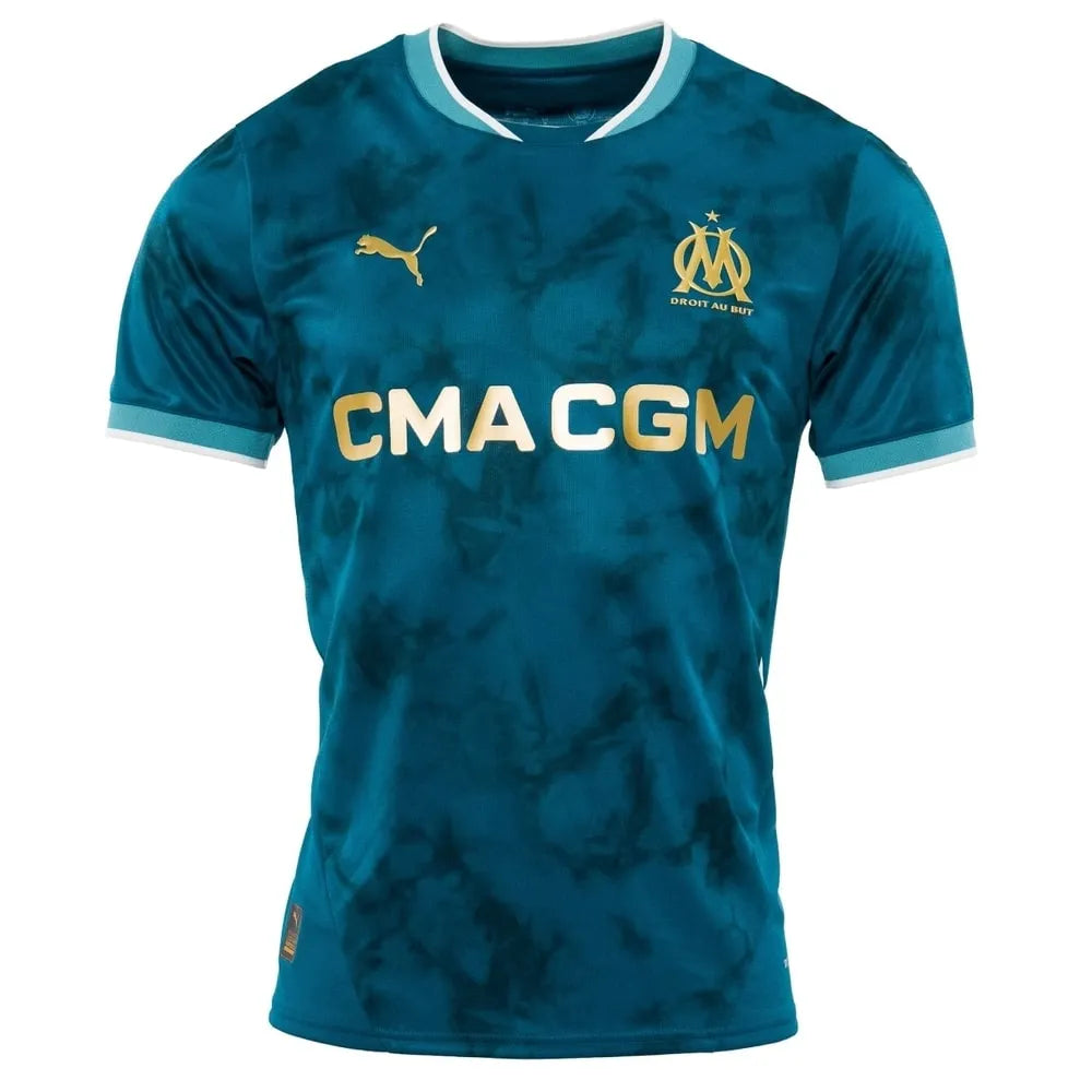 Camisa Olympique de Marseille Away 24/25 - Azul | Torcedor