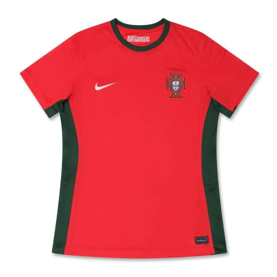 Camisa Portugal Feminina Home 2024 - Vermelha | Torcedor