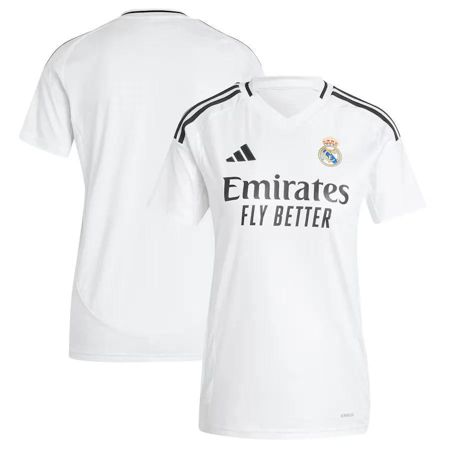 Camisa Real Madrid Feminina Home 24/25 - Branca | Torcedor