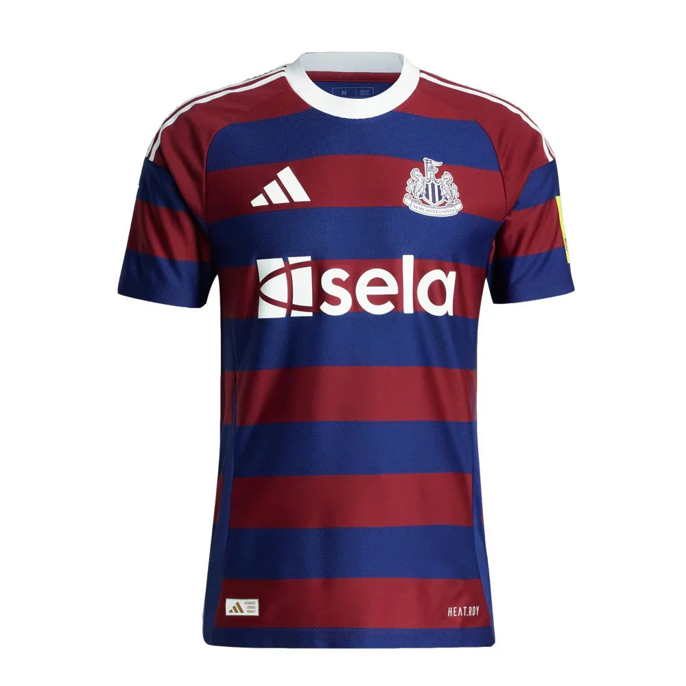 Camisa Newcastle Away 24/25 - Azul e Vermelha | Torcedor