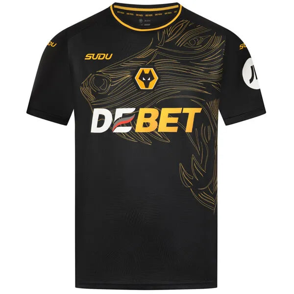 Camisa Wolverhampton Away 24/25 - Preta | Torcedor