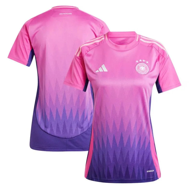 Camisa Alemanha Feminina Away 2024 - Rosa | Torcedor