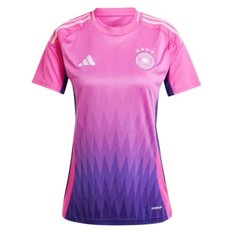 Camisa Alemanha Feminina Away 2024 - Rosa | Torcedor