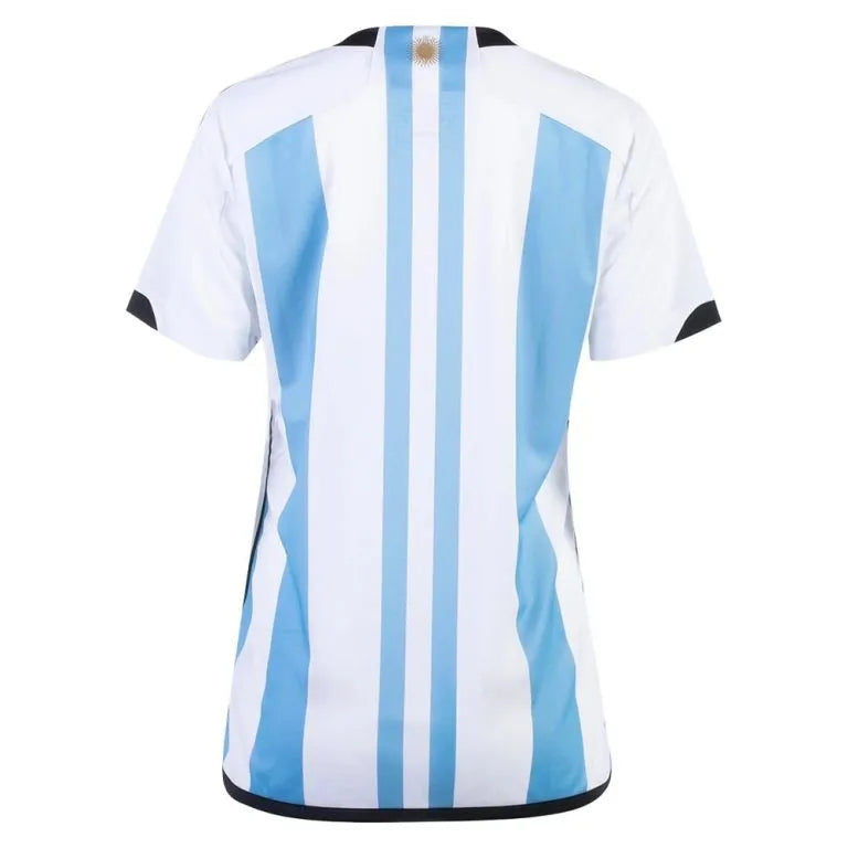 Camisa Argentina Feminina Home 2022 - Azul e Branca | Torcedor