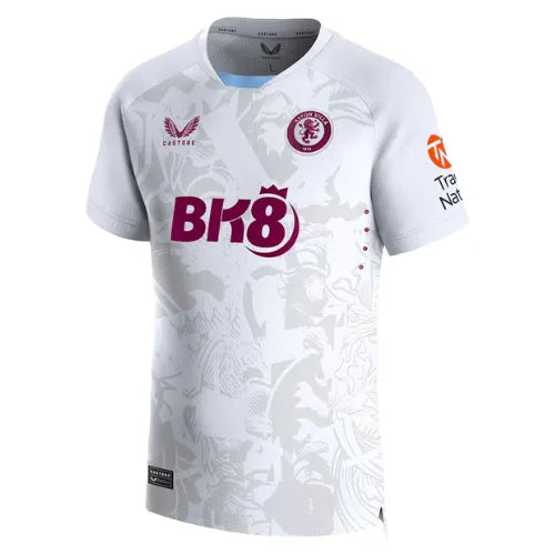 Camisa Aston Villa Away 23/24 - Branca | Torcedor