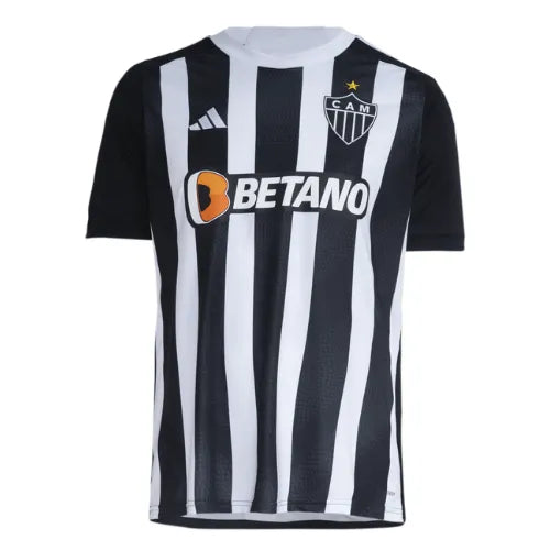 Camisa Atlético Mineiro Home 24/25 - Preta e Branca | Torcedor