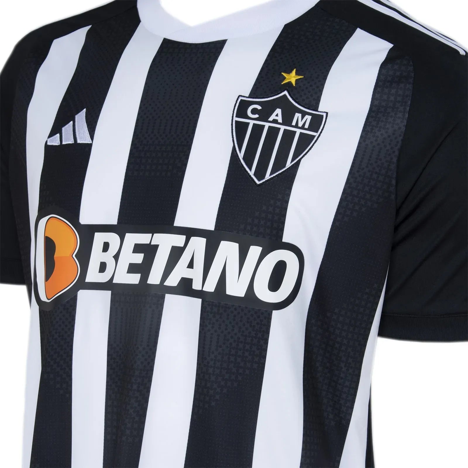 Camisa Atlético Mineiro Home 24/25 - Preta e Branca | Torcedor