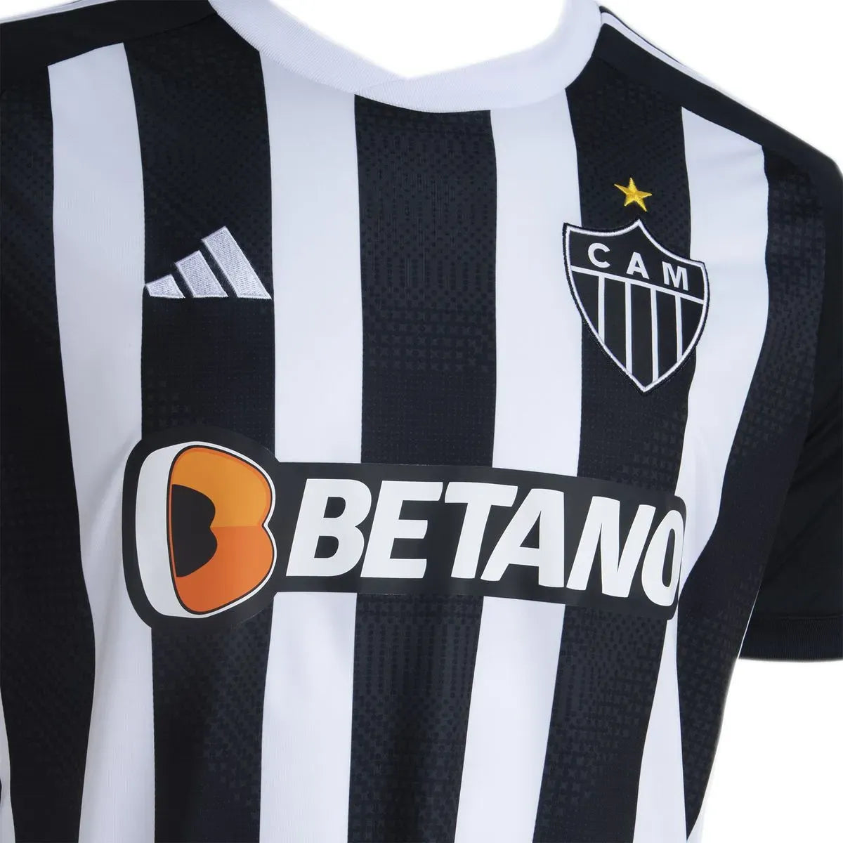 Camisa Atlético Mineiro Home 24/25 - Preta e Branca | Torcedor