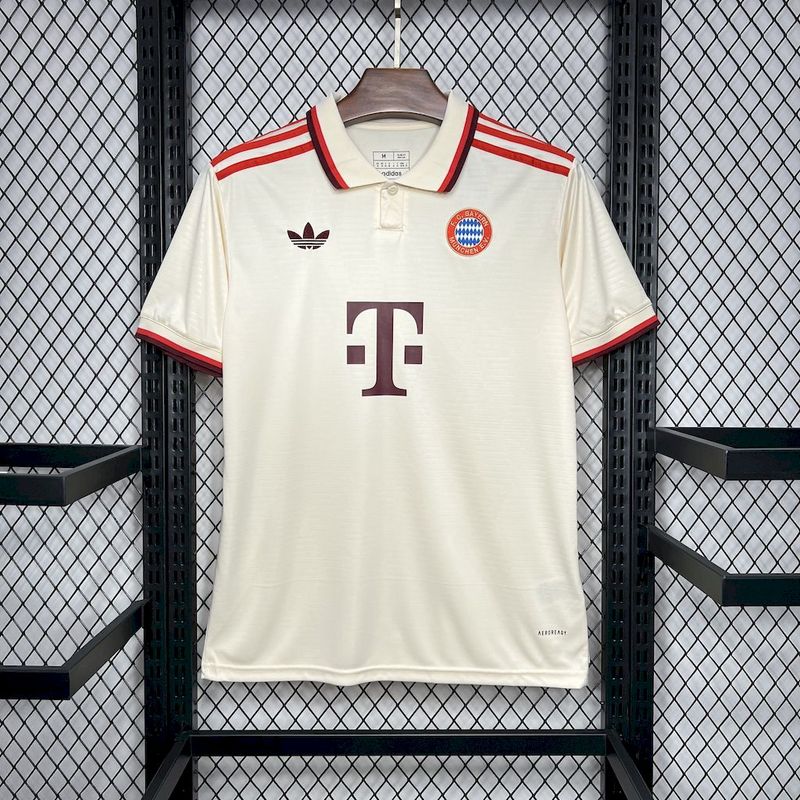 Camisa Bayern de Munique Third 24/25 - Branca | Torcedor