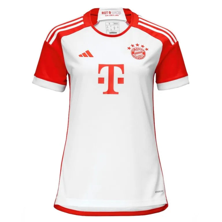 Camisa Bayern de Munique Feminina Home 23/24 - Branca | Torcedor