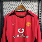 Camisa Manchester United Home 02/03 Retrô - Manga Longa | Torcedor