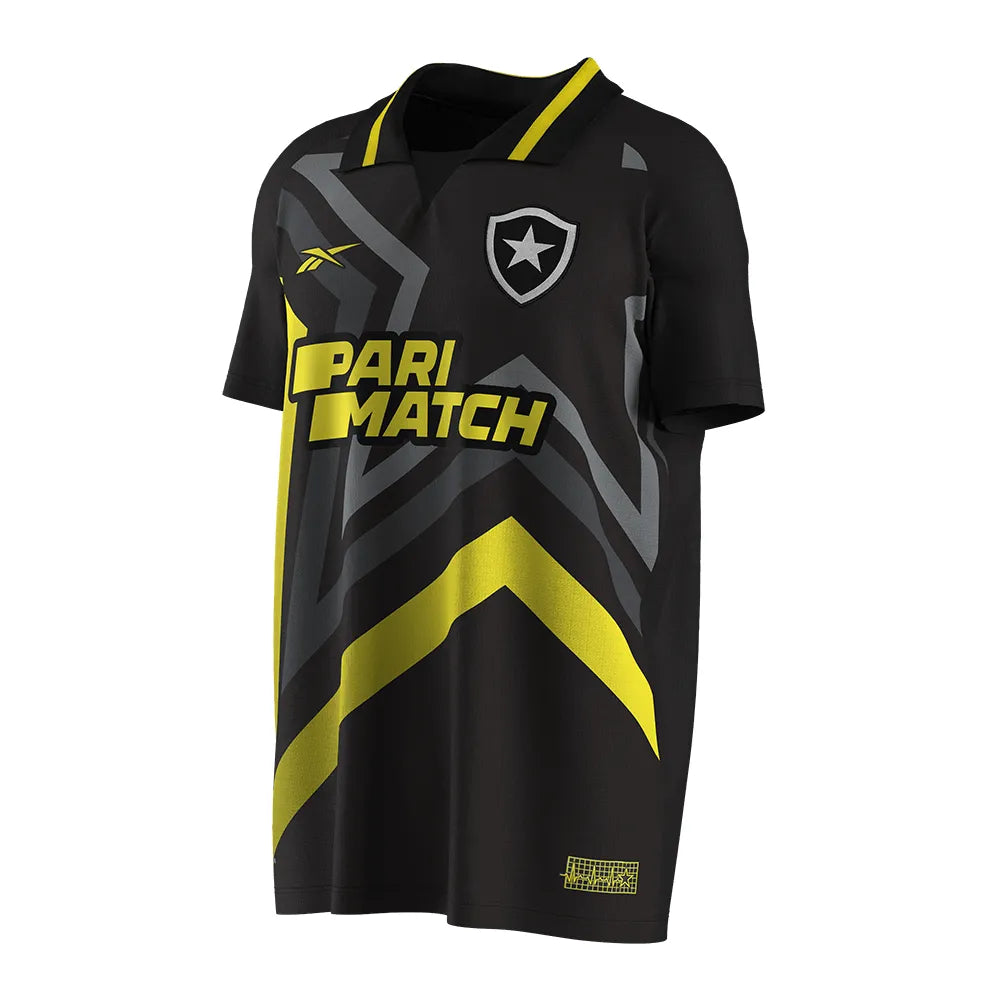 Camisa Botafogo 4th 23/24 - Preta e Amarela | Torcedor