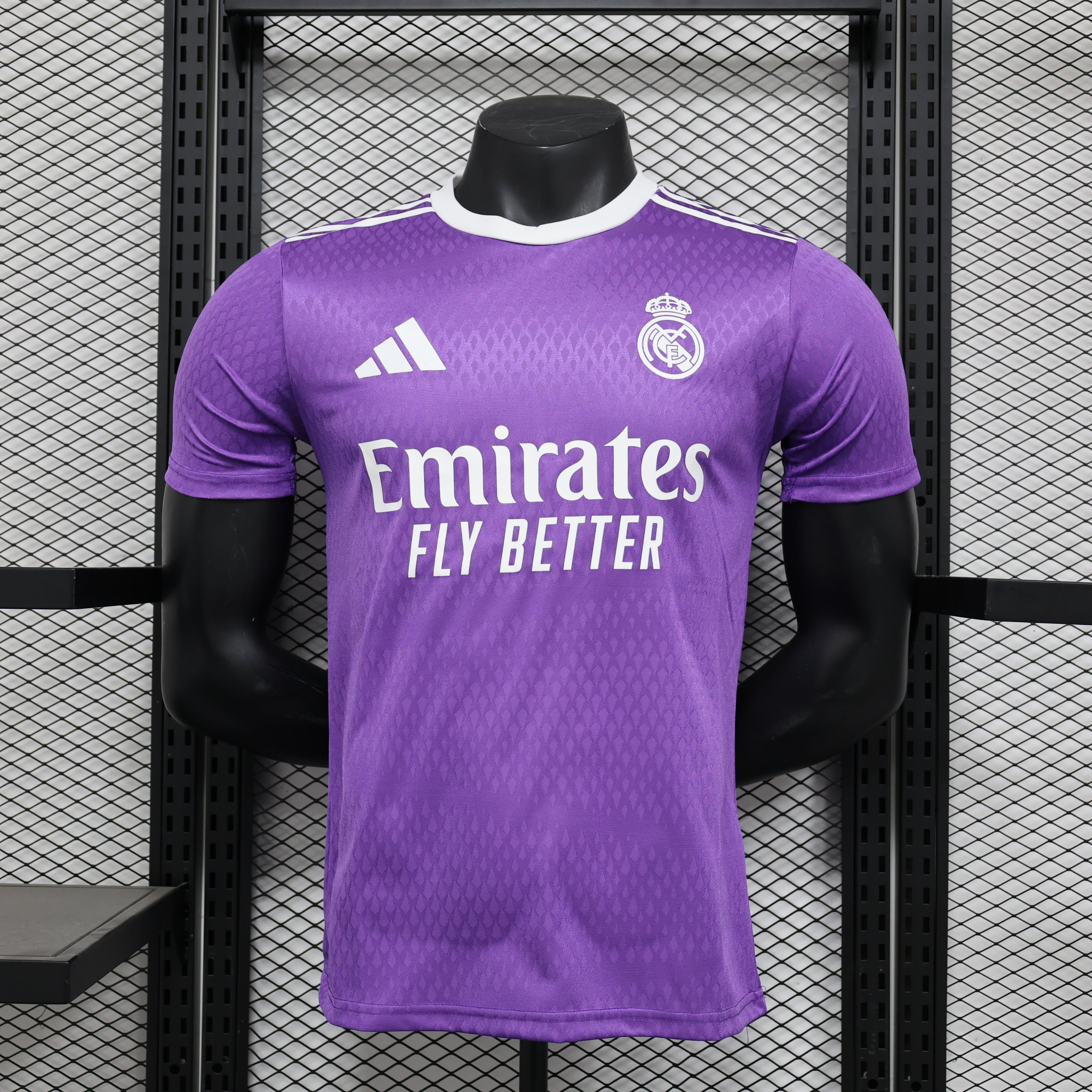 Camisa Real Madrid 17/18 Retrô - Roxa | Jogador Pro