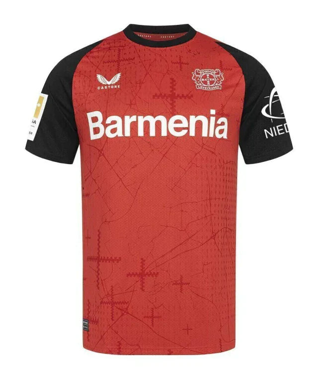 Camisa Bayer Leverkusen Home 24/25 - Vermelha | Torcedor