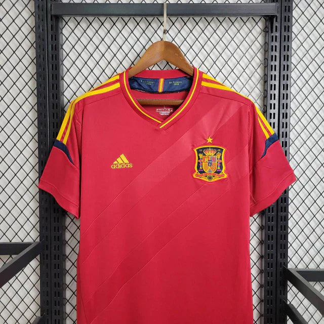 Camisa Espanha Home 2012 Retrô - Vermelha | Torcedor