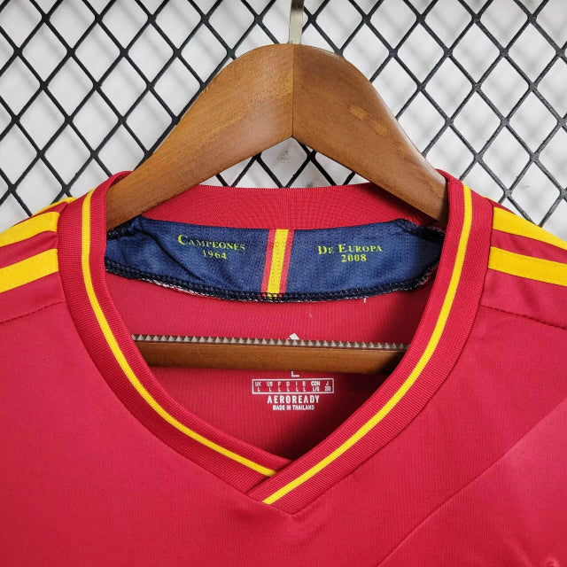 Camisa Espanha Home 2012 Retrô - Vermelha | Torcedor