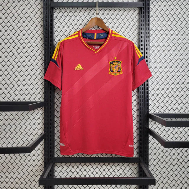 Camisa Espanha Home 2012 Retrô - Vermelha | Torcedor