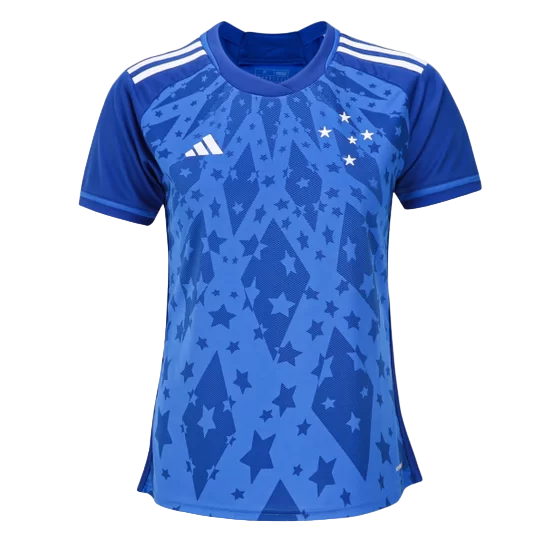 Camisa Cruzeiro Home Feminina 24/25 - Azul | Torcedor