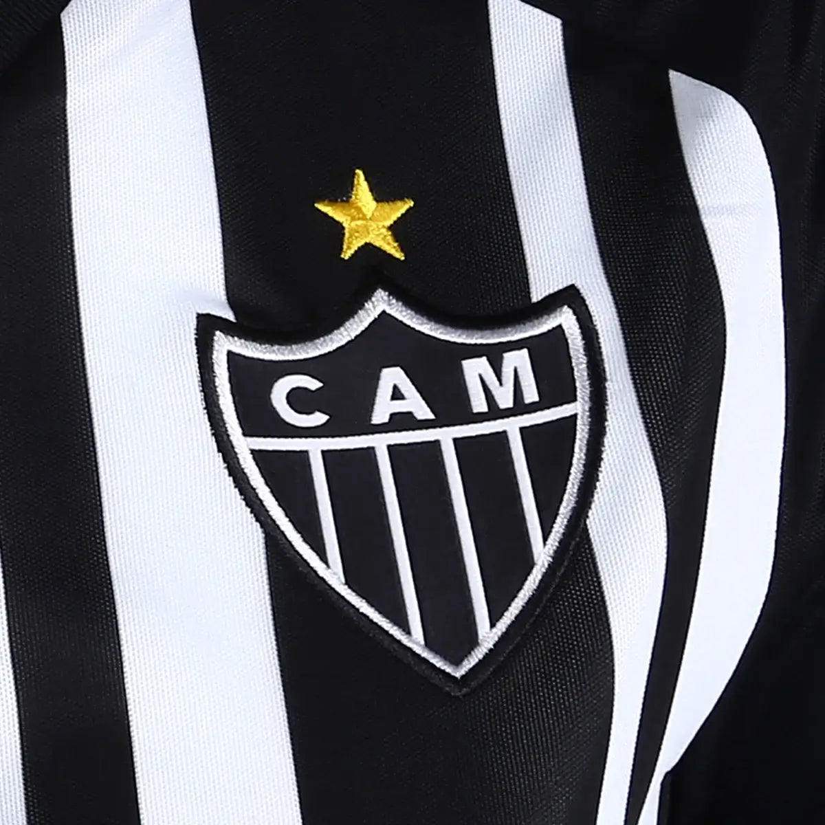 Camisa Atlético Mineiro Home 23/24 Feminina - Preta e Branca | Torcedor