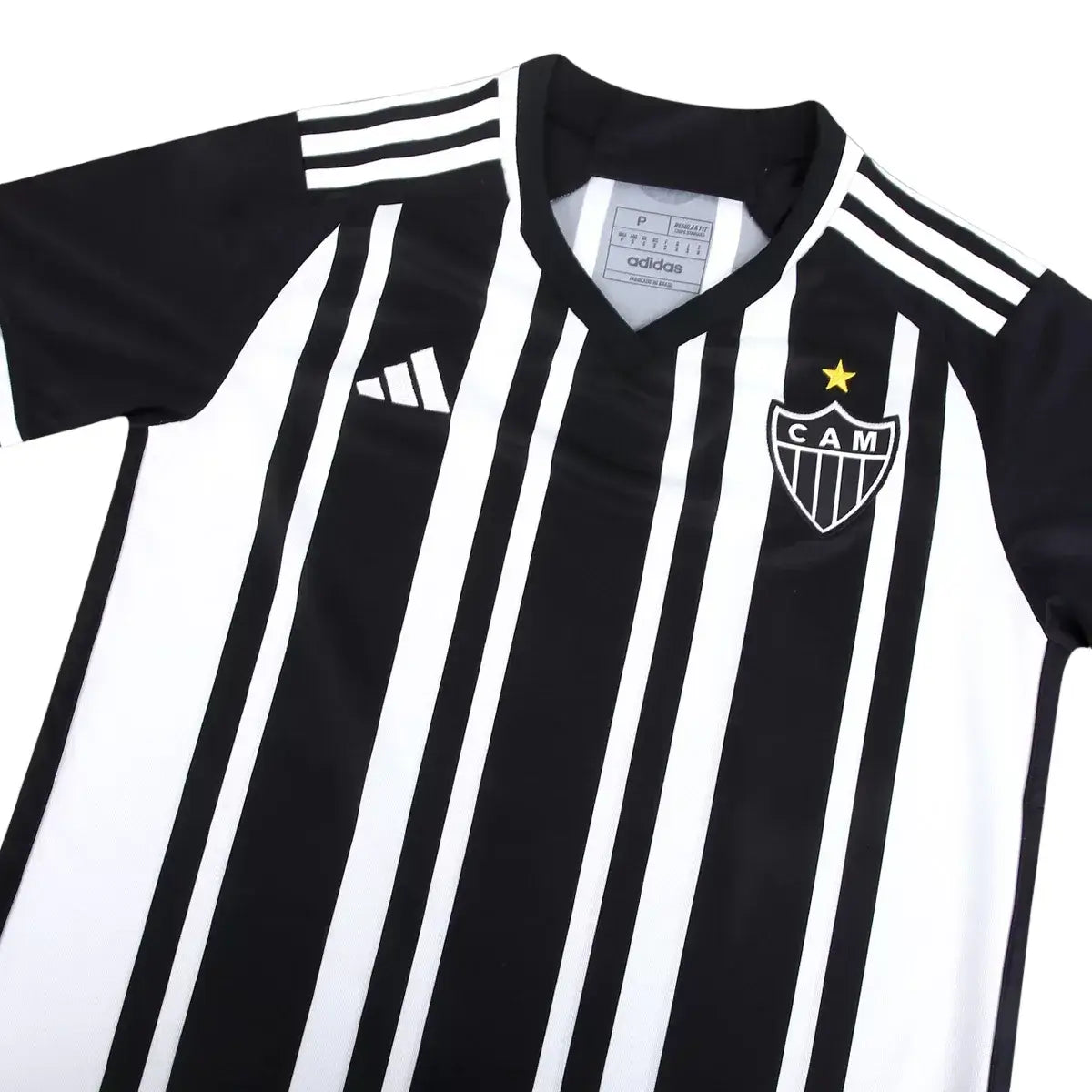 Camisa Atlético Mineiro Home 23/24 Feminina - Preta e Branca | Torcedor