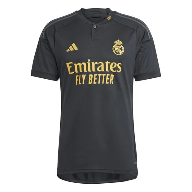 Camisa Real Madrid Third 23/24 - Preta | Torcedor