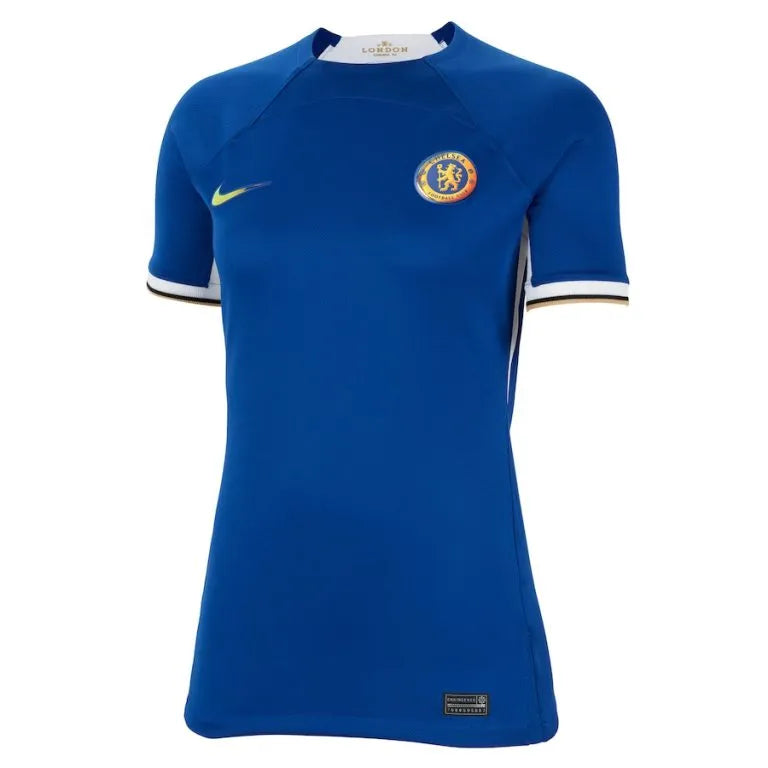 Camisa Chelsea Feminina Home 23/24 - Azul | Torcedor