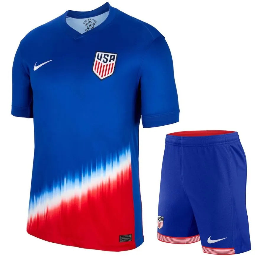 Conjunto Infantil Estados Unidos II 2024 - Azul | Jogador