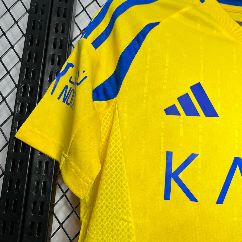 Camisa Al Nassr Home 24/25 - Amarela | Torcedor