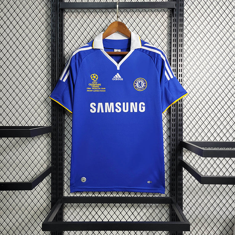 Camisa Chelsea Home 2008/09 Retrô - Azul | Torcedor