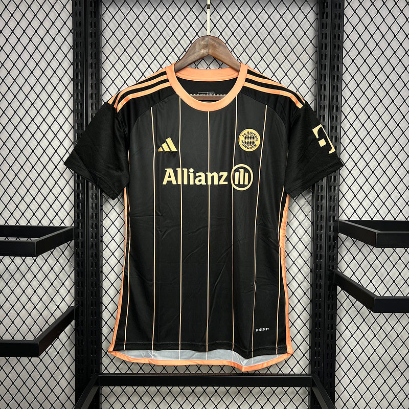 Camisa Bayern de Munique 2024/25 - Preta e Laranja| Edição Especial