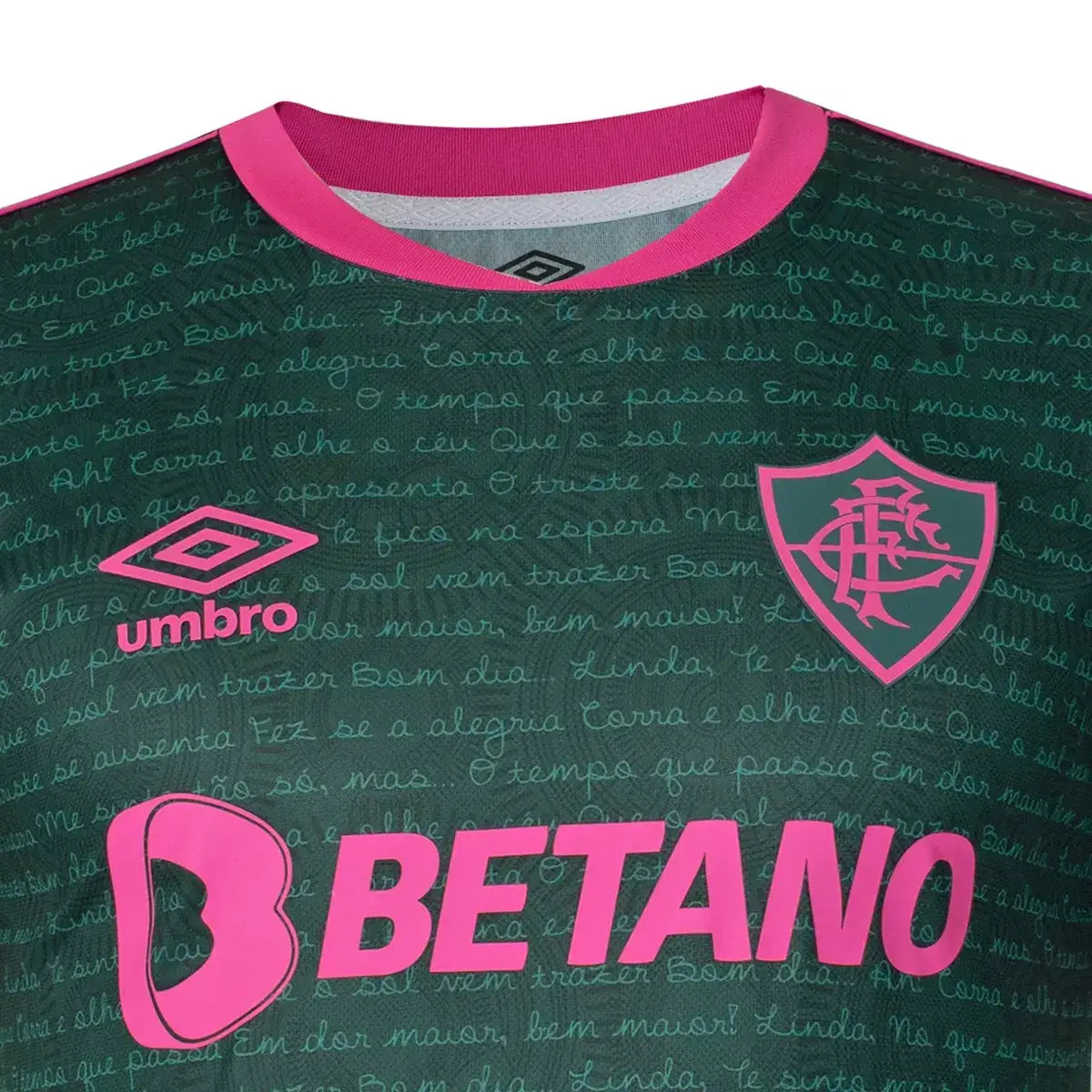 Camisa Fluminense Third 23/24 - Verde e Rosa | Torcedor