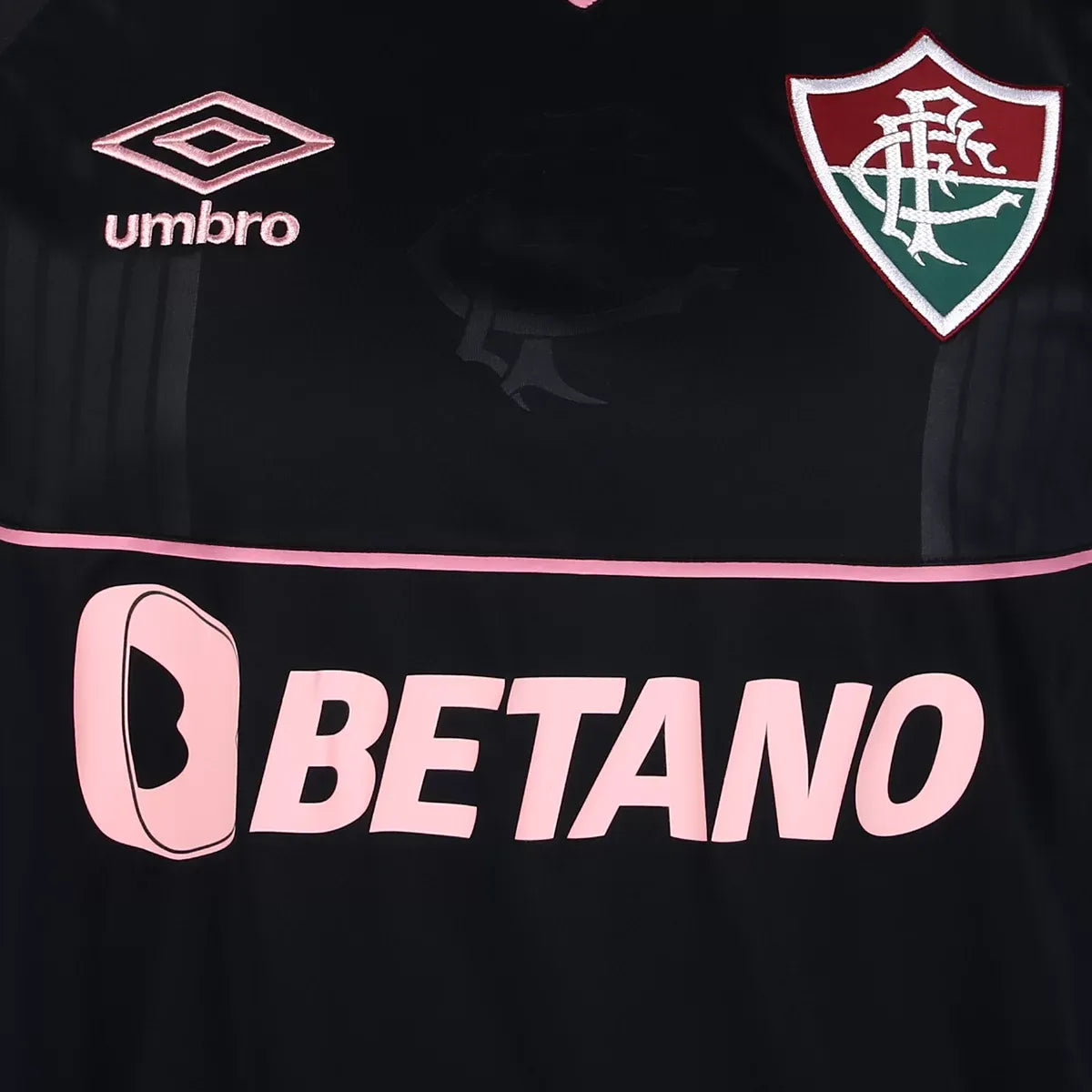 Camisa Fluminense Goleiro 23/24 - Preta e Rosa | Torcedor